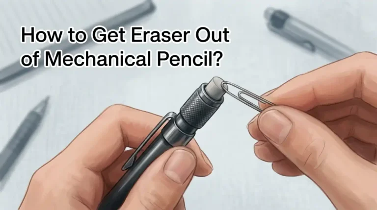 How to Get Eraser Out of Mechanical Pencil? Easy Step by Step
