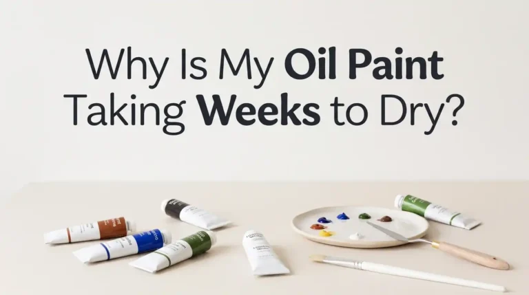 Why Is My Oil Paint Taking Weeks to Dry? Simple Ways