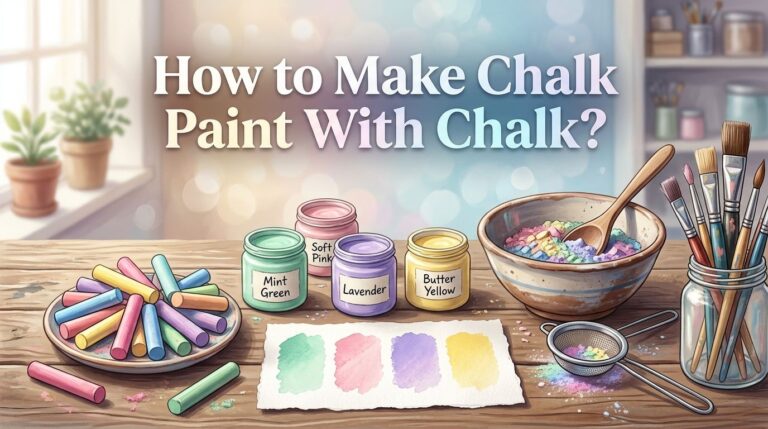 How to Make Chalk Paint With Chalk? A Complete Guide