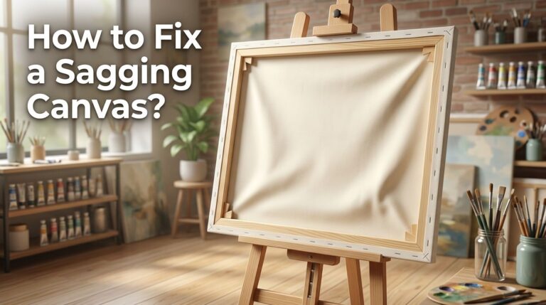 How to Fix a Sagging Canvas? – Easy Step by Step Solutions