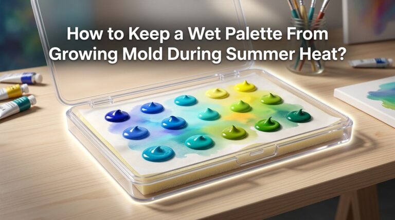 How to Keep a Wet Palette From Growing Mold During Summer Heat?