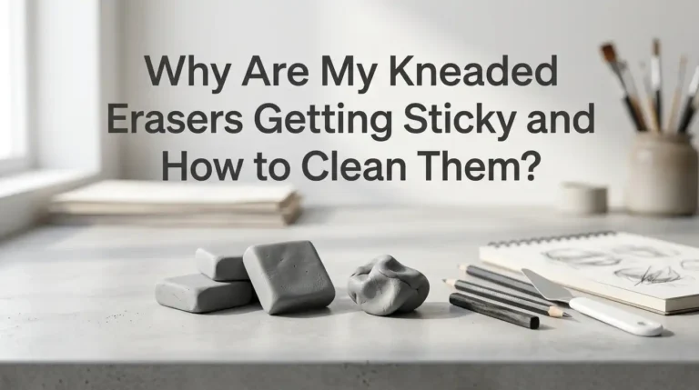 Why Are My Kneaded Erasers Getting Sticky and How to Clean Them?