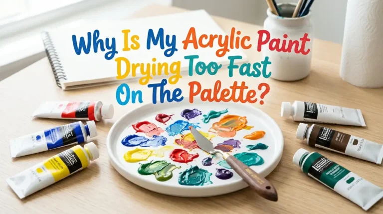 Why Is My Acrylic Paint Drying Too Fast On The Palette?