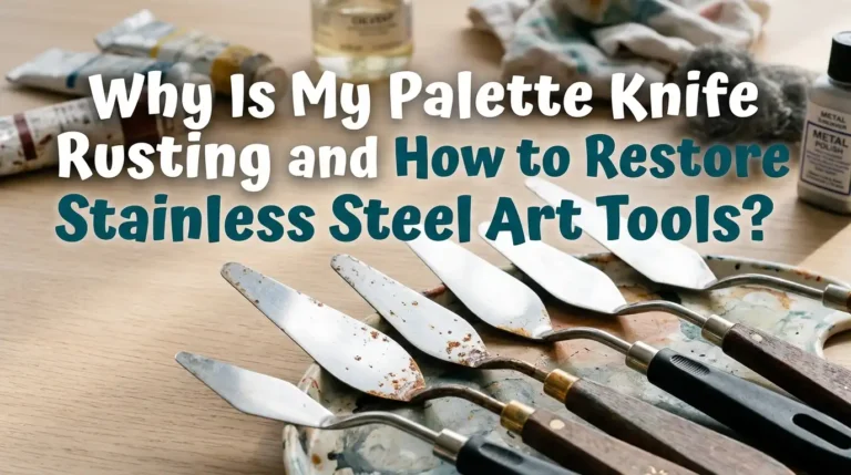 Why Is My Palette Knife Rusting and How to Restore Stainless Steel Art Tools?