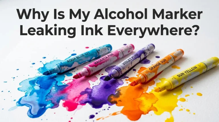 Why Is My Alcohol Marker Leaking Ink Everywhere?