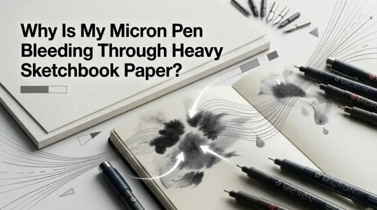 How To Revive A Dried Out Fineliner Sketching Pen?