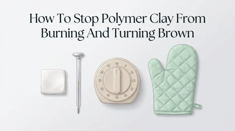 How To Stop Polymer Clay From Burning And Turning Brown