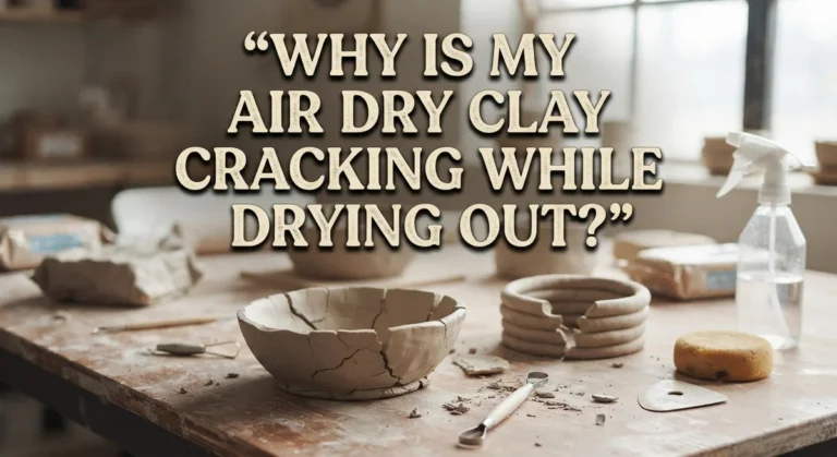 Why Is My Air Dry Clay Cracking While Drying Out?