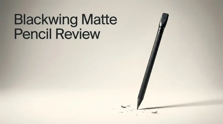 Blackwing Matte Pencil Review 2026: Worth It?