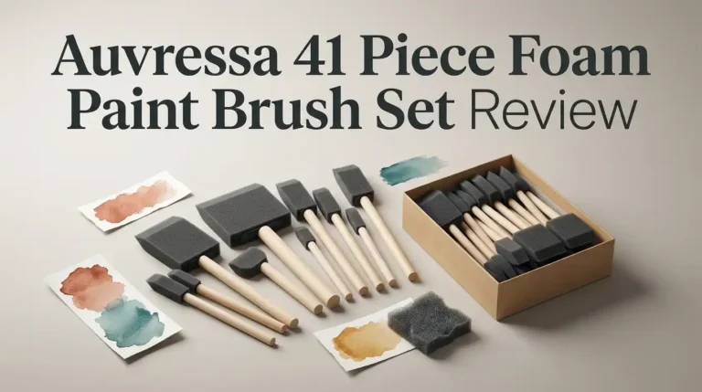 Auvressa 41 Piece Foam Paint Brush Set Review 2026: Worth Buying?