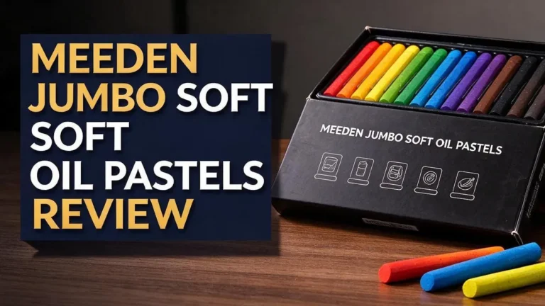 MEEDEN Jumbo Soft Oil Pastels Review: Colors, Texture, and Lightfastness