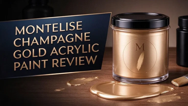 Montelise Champagne Gold Acrylic Paint Review 2026