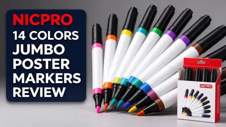 Nicpro 14 Colors Jumbo Poster Markers Review: Worth Buying?