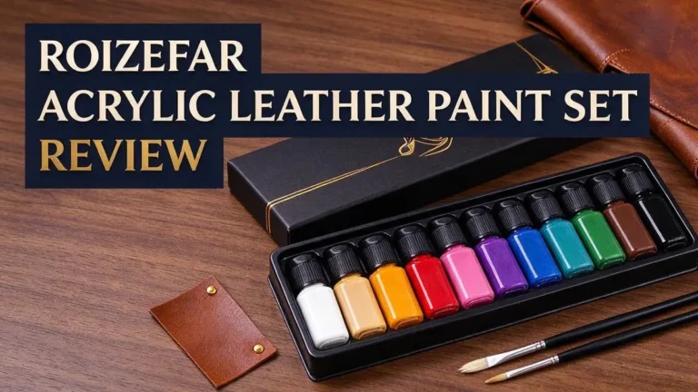 Roizefar Acrylic Leather Paint Set Review: Complete Guide